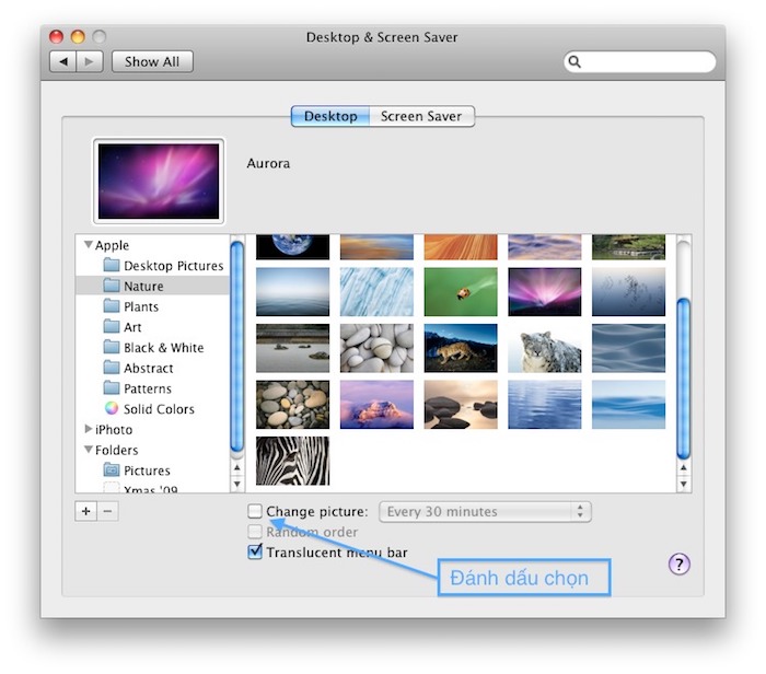 Hướng dẫn đổi hình nền tuyệt đẹp trên MacBook  True Mac