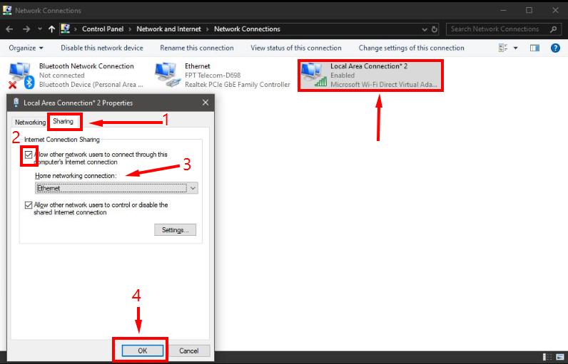 Phát wifi từ laptop Windows 10 bằng công cụ Command Prompt - Ảnh 3