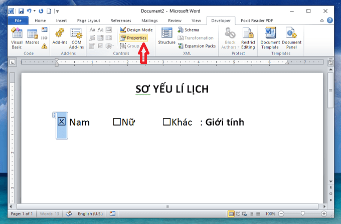 Cách chèn dấu tích vào ô vuông trong Word cực đơn giản  Thegioididongcom