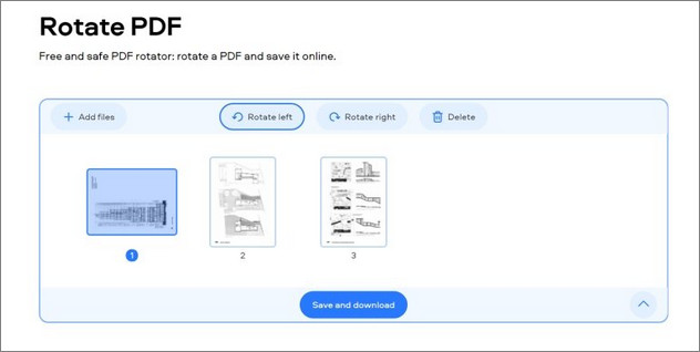 Sử dụng công cụ trực tuyến xoay file PDF - Ảnh 2