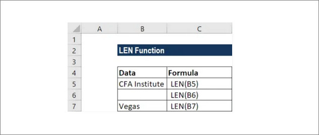 1 13 - Hàm Len trong Excel và cách sử dụng - Macstore