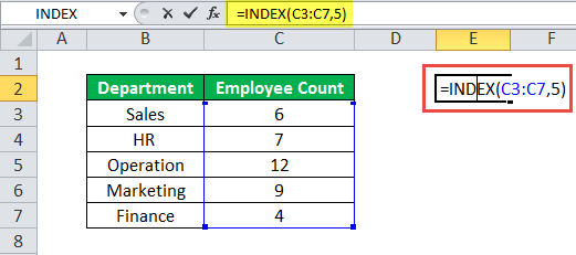 1 12 - Hàm Index trong Excel, cú pháp và cách sử dụng - Macstore