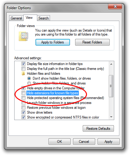 4 14 - Cách đổi đuôi file trên Windows 7, 8 và 10 - Macstore