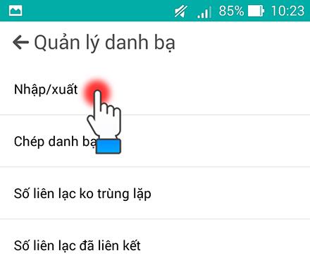 Các bước thực hiện trên điện thoại Android - Ảnh 3