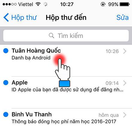 Các bước thực hiện trên iPhone - Ảnh 2