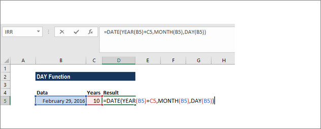 4 2 - Hàm Day trong Excel và cách sử dụng - Macstore