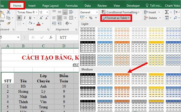 Tạo bảng trong Excel là một kỹ năng quan trọng để tạo ra các bảng tính chuyên nghiệp và hiệu quả. Bắt đầu từ cách tạo bảng cơ bản đến những bảng phức tạp, chúng tôi sẽ hướng dẫn bạn từng bước một để tạo ra những bảng tính đẹp mắt, chính xác và có tính thẩm mỹ cao.