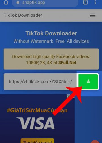 Download video TikTok