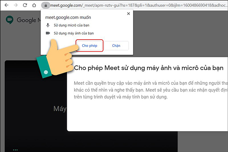 Cách sử dụng Google Meet 