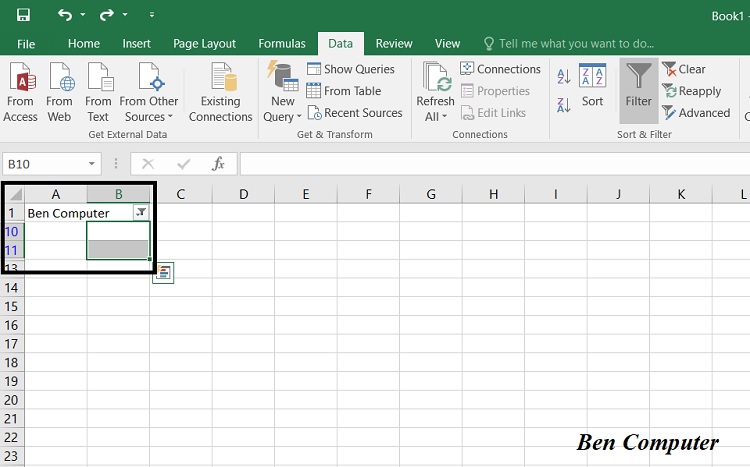 báo lỗi value trong excel