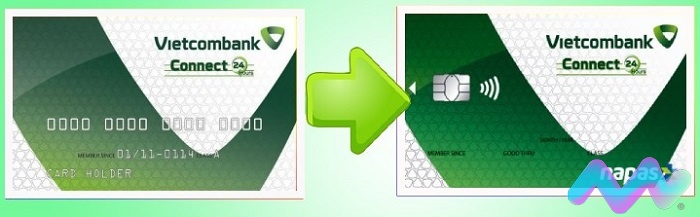 Hãy đến với Vietcombank để đổi thẻ chip của bạn với chất lượng tốt nhất. Với quy trình đổi thẻ đơn giản và nhanh chóng, bạn sẽ có được trải nghiệm tốt nhất khi sử dụng dịch vụ của chúng tôi. Hãy chuẩn bị thẻ của bạn và đến ngay với Vietcombank để cập nhật công nghệ thẻ chip mới nhất.