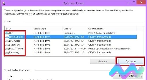 how to fix full disk win 10