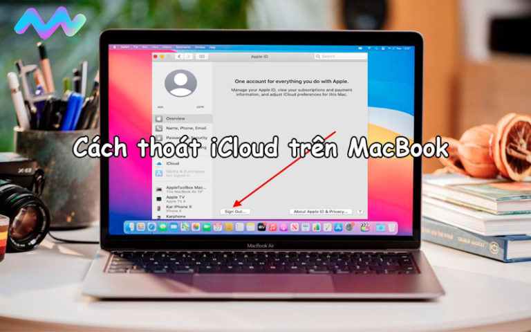 Làm cách nào để thoát iCloud trên MacBook?