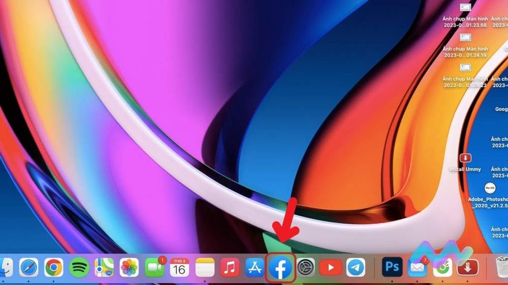 Cách tải Facebook trên MacBook