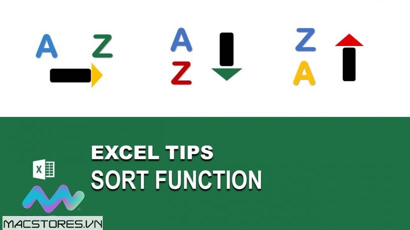 Cách sắp xếp trong Excel