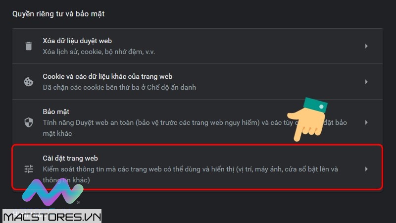 cách chặn trang web trên Chrome nhanh chóng