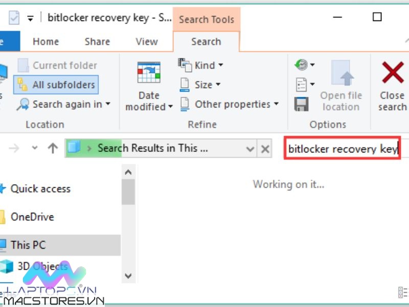 cách tìm khóa khôi phục BitLocker ở đâu?