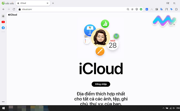 dang-nhap-icloud-tren-windows-1