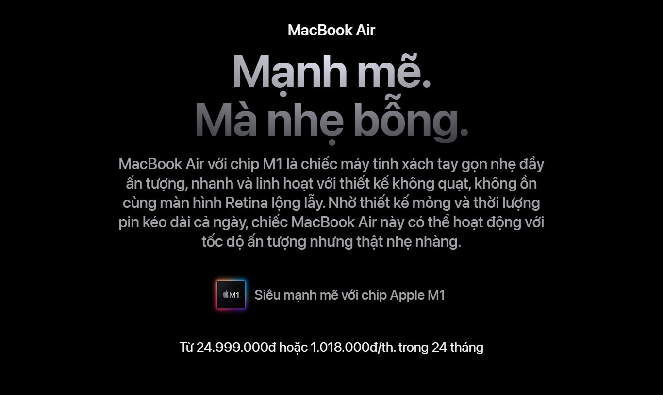 Macbook Air M1 2020 hình 2
