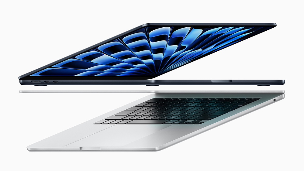 MacBook Air 13 và 15 inch mới đầy tính bứt phá với chip M3 mạnh mẽ, sở hữu thiết kế siêu di động, hiệu năng tiết kiệm điện và thời lượng pin dùng cả ngày. 