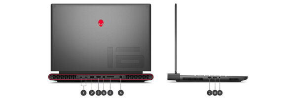 Dell Alienware m16 R1 AMD 2024 Chính Hãng, Trả Góp 0%