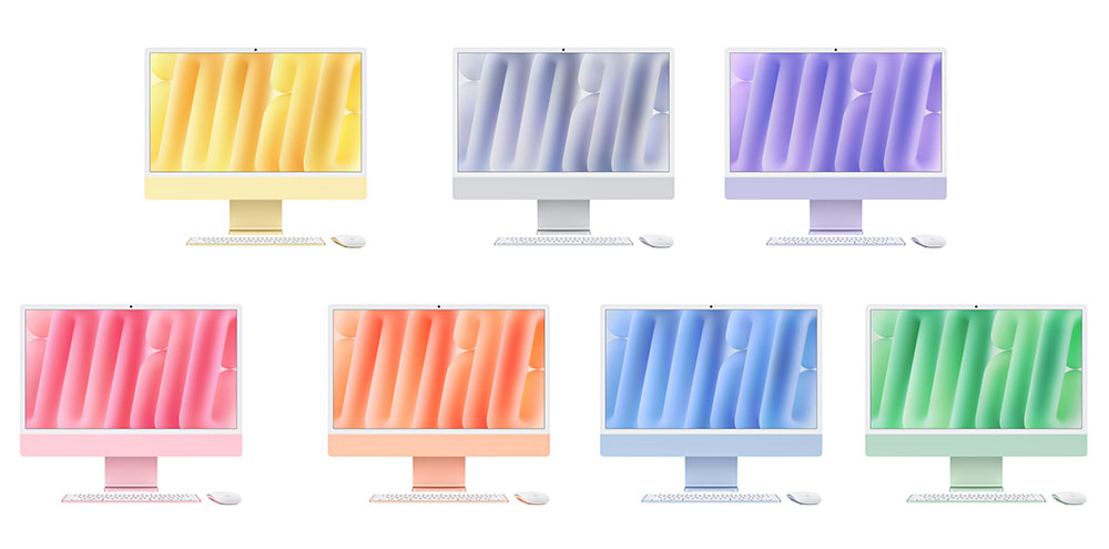 iMac M4 có mấy màu