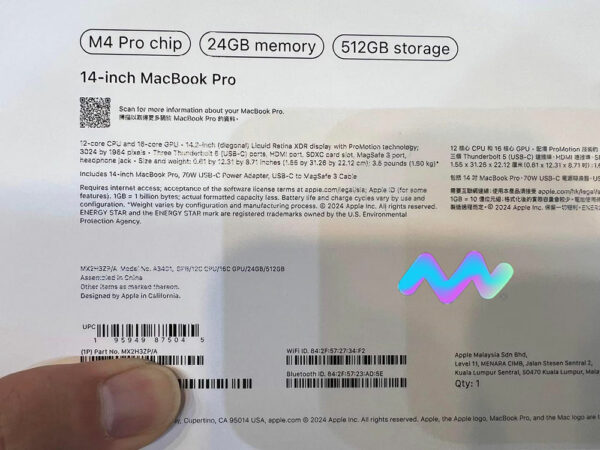 Macbook Pro M4 Chính Hãng, Giá Rẻ - Trả góp 0%