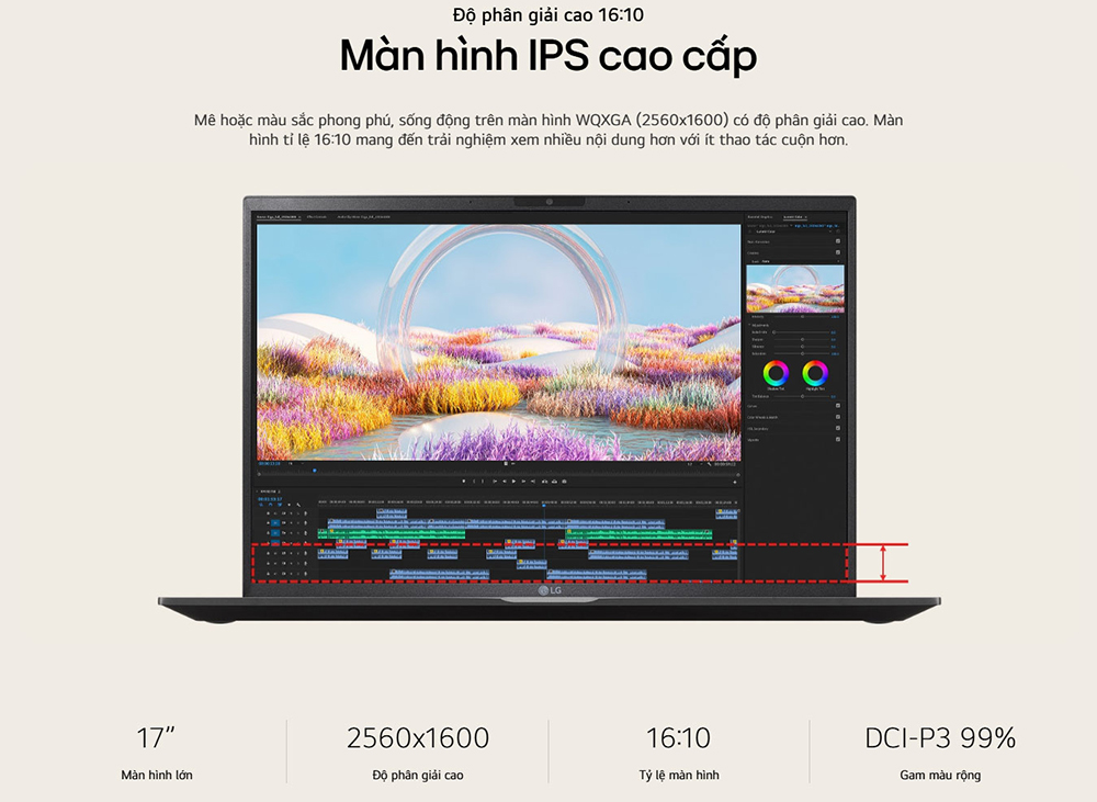 Màn hình Laptop LG Gram 17 2024