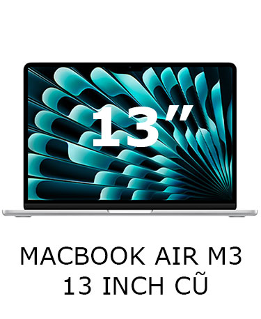 Macbook Air M3 13 inch cũ