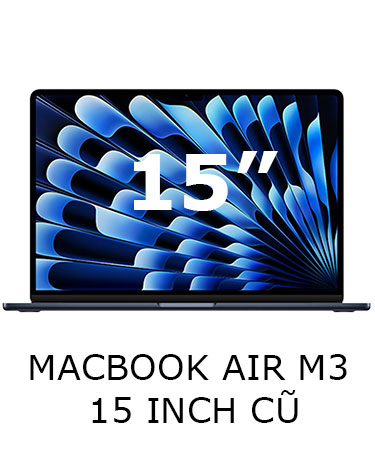 Macbook Air M3 15 inch cũ